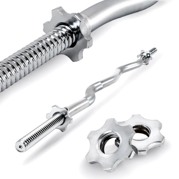 Licht gebogen schroefsluiting halterstang 120 cm 30 mm THUNDER