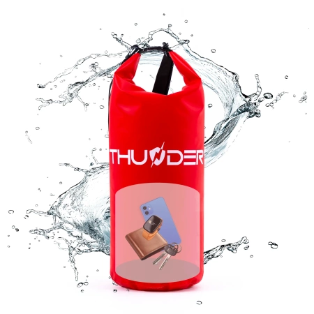 THUNDER waterdichte zak 30 L rood