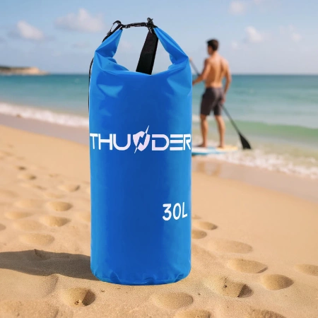THUNDER waterdichte zak 30 L blauw