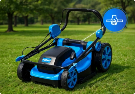 Hexwelt HW-KA-40 accu grasmaaier 40 cm 40V 8Ah