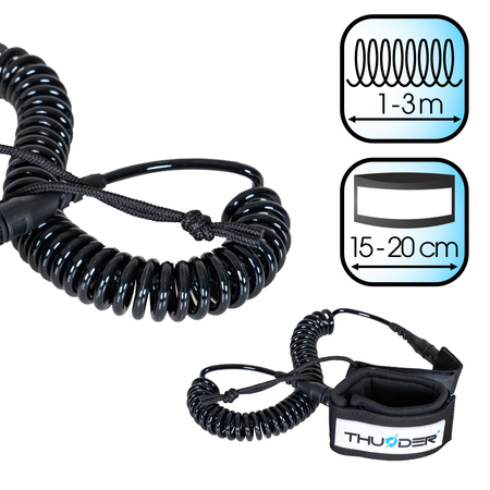 THUNDER enkelband (leash) voor SUP board