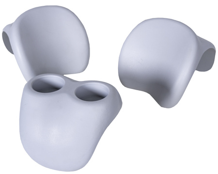 THUNDER Hoofdsteunen (2 stuks) met bekerhouder