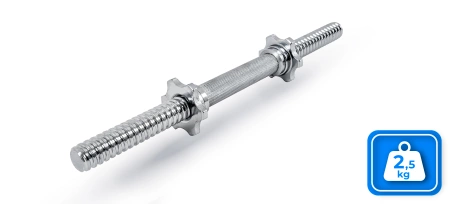 Rechte schroefsluiting halterstang 40 cm 30 mm THUNDER