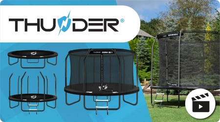 THUNDER INSIDE ELITE 14FT Trampoline (427 cm) ZWART