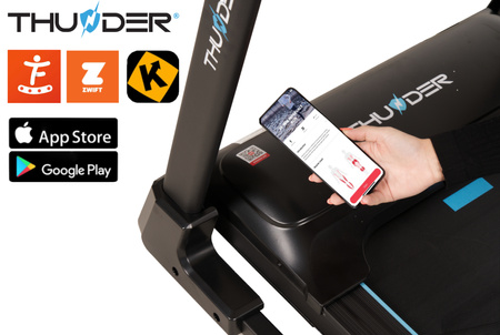 THUNDER RAPID-DS-BLACK elektrische loopband