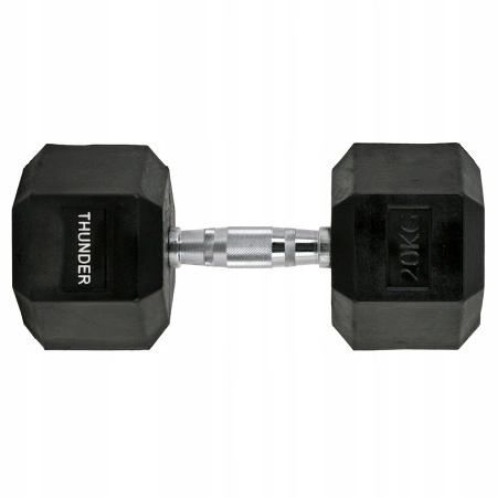 Hex dumbbel 20 kg THUNDER