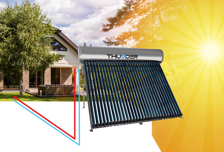 Drukcollector met tank THUNDER 300 L