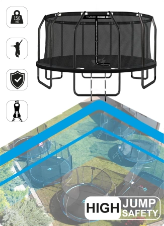 THUNDER INSIDE ELITE 16FT trampoline (488 cm) ZWART