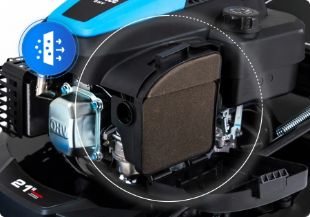 Hexwelt HW-KS-224 benzine grasmaaier 53 cm 4,4 kW met aandrijving