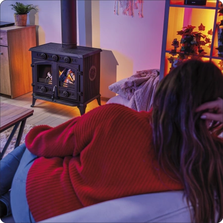 Gietijzeren houtkachel ATAR 10 kW 