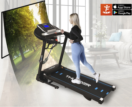 THUNDER RAPID-DS-BLACK elektrische loopband