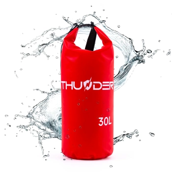 THUNDER waterdichte zak 30 L rood