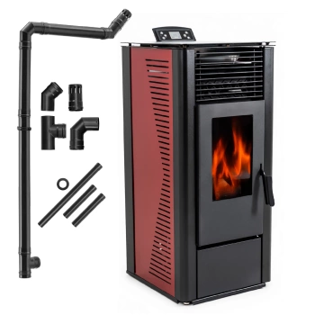 Pelletkachel KARMEN RED 10 kW
